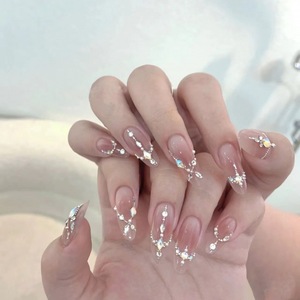 Diseño # 954 # 957 Dropshipping al por mayor: Nuevas tendencias en <span class=keywords><strong>uñas</strong></span> postizas artesanales <span class=keywords><strong>de</strong></span> lujo con pegamento - Product Image 1