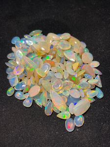Opales éthiopiennes naturelles taillées en rose – Pierres précieuses en vrac de qualité supérieure pour la fabrication de bijoux, prix de gros - Product Image 2