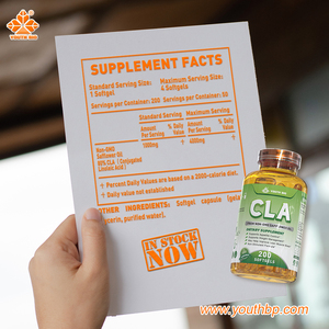Gélules de CLA non-OGM 1000 mg, 80 % d'acide linoléique conjugué pour le soutien métabolique et la croissance musculaire maigre chez les hommes et les femmes – Approvisionnement en vrac - Product Image 5