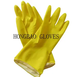 جودة عالية 60 جرام صفراء اللاتكس المطبخ للماء أحمر برتقالي غسل الأطباق تنظيف الغسيل قابلة لإعادة الاستخدام لإعداد الطعام - Product Image 6