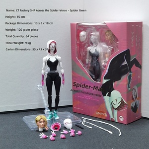 Figuras de Acción de PVC de CT Factory Symbiote Spider-Man SHF <span class=keywords><strong>Gwen</strong></span> Ultimate Miles Morales y Spider-Man 2099, para Mayores de 14 Años - Product Image 5