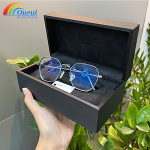 Boîte d'emballage personnalisable pour lunettes, étui à lunettes de qualité supérieure avec fermeture magnétique et doublure douce pour lunettes de soleil - Product Image 5