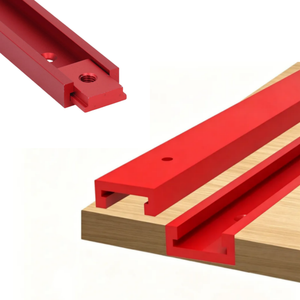 Rail de guidage en alliage d'aluminium à rainure en T de type 30 pour le travail du bois, rail coulissant pour outil de menuiserie, pour joint de rail incliné de <span class=keywords><strong>table</strong></span> - Product Image 4