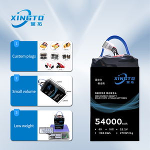 Прямые продажи с завода XINGTO 6S 54AH 22,2 В 270 Вт/кг 10C твердотельный Дрон/летательный аппарат литий-ионный аккумулятор - Product Image 4