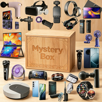 Boîte mystère électronique 2 pièces avec tablette, lunettes intelligentes, drone, caméra, bracelet connecté, support de téléphone et accessoires technologiques aléatoires