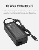 Adaptateur d'alimentation USB-C de remplacement AC DC 45W 65W, chargeur rapide PD GaN Type C pour Dell, HP, Lenovo, MacBook, Samsung, Chromebook
