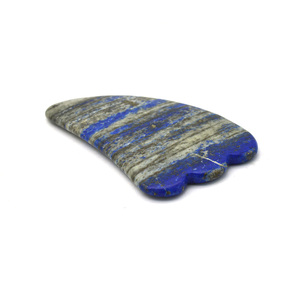 2025 phong cách mới bán buôn Chất lượng cao guasha gua SHA bán buôn 100% tự nhiên Lapis Lazuli gua SHA đá ngọc guasha scraper - Product Image 2