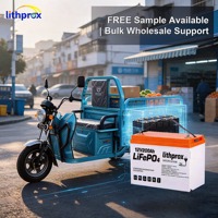 Batterie Énergétique pour Fauteuil Roulant 12V200AH 2.4KWh, Technologie LFP Avancée, Étanchéité IP67, Charge Équilibrée pour Scooter de Mobilité Extérieur