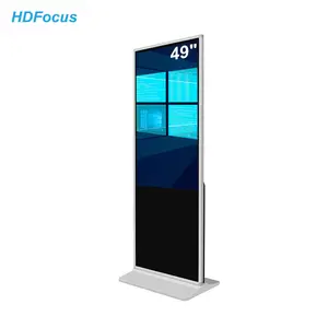 OEM Hd 49 Inch Touch Screen Digital Signage Wifi Kiosk Advertising Totem Shenzhen Factory Indoor Floor Stand Digital Signage