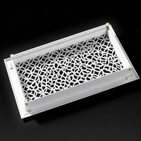 Grille de ventilation artistique en ABS de style européen, sculptée à l'air, personnalisée