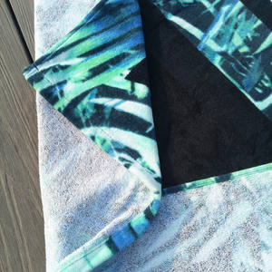 맞춤형 프린트 비치 타올, 초대형 두꺼운 흡수성 속건 타월, 야외용 휴대용 비치 매트 - Product Image 4