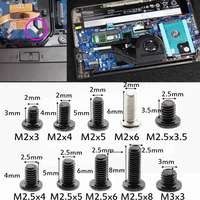 500 pièces M2 M2.5 M3 vis ordinateur portable ordinateur portable Kit d'assortiment de vis assorti utilisant pour IBM pour HP pour Dell pièces de matériel
