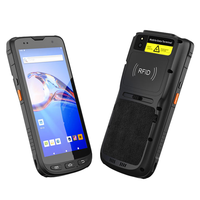 Lecteur portable RFID UHF Android 10 étanche avec batterie 4800 mAh pour la gestion des stocks en blanchisserie et en commerce de détail