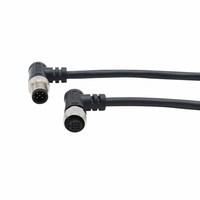 Konektor Bundar Tahan Air M5 M8 M12 Kustom 2 3 4 5 6 Pin Ip67 Ip68 Steker Kabel Tahan Air