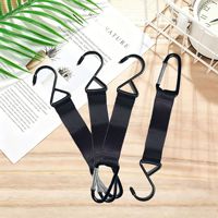 Sangle de rangement pour clôture de terrain de baseball en sangle acrylique avec mousquetons, organisateur suspendu portable pour sac d'entraînement sportif, logo personnalisé