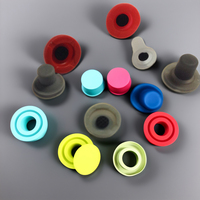 Silicone EPDM Vision nocturne bouton plat moule boutons poussoirs industriels joint coupe bouchon en caoutchouc pour les produits en caoutchouc Application