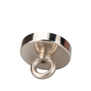 Nam châm siêu mạnh 110kg 240lbs lực kéo, có lỗ chìm, nam châm câu cá, nam châm dạng chậu - Product Image 1