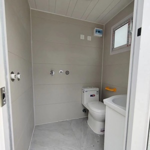 Modern Custom Portable Outdoor <strong>Toilets</strong> Prefab Mobile Public Bathroom Park WC Sandwich Panel Container House Outdoor Use - Product Image 6