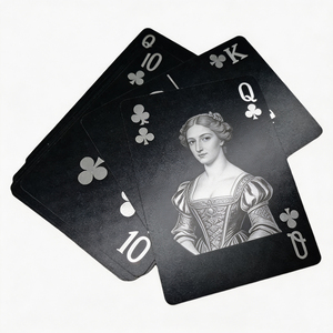 Cartas de Póker de Estilo Europeo con Acabado en Lámina Dorada, Plateada y Oro Rosa, Duraderas, Brillantes, con Esquinas Cuadradas, de Cartón - Product Image 5