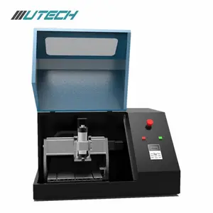 Hobby Mini 3020 3040 4060 4 Axis 3D Mach3 CNC Woodworking Machine Carving Cutting Milling Router