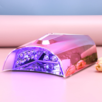 Lampe UV LED Sans Fil Professionnelle 128W à Super Haute Valeur, Séchoir à Ongles Gel Rechargeable
