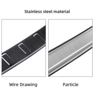Protecteur <span class=keywords><strong>de</strong></span> <span class=keywords><strong>seuil</strong></span> <span class=keywords><strong>de</strong></span> <span class=keywords><strong>protection</strong></span> <span class=keywords><strong>de</strong></span> <span class=keywords><strong>coffre</strong></span> arrière en acier inoxydable pour BYD Han protecteur <span class=keywords><strong>de</strong></span> pare-chocs arrière extérieur - Product Image 2