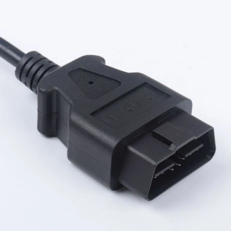OBD2 1 male to 2 DB9 and OBD female cable for Emgrand ev electronic water pump