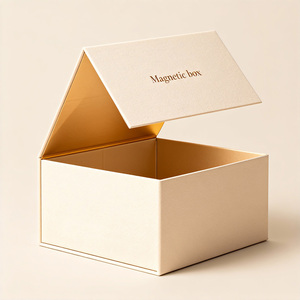 Scatola Regalo Magnetica Personalizzabile per <span class=keywords><strong>San</strong></span> <span class=keywords><strong>Valentino</strong></span>, Confezione Rigida Pieghevole per Abbigliamento e Cappellini da Baseball - Product Image 1