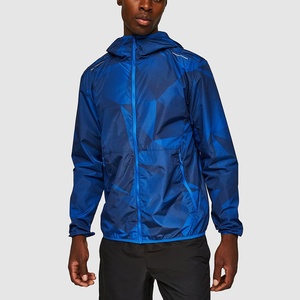 Veste coupe-vent personnalisable légère à imprimé intégral, dernier design, pour homme - Product Image 1