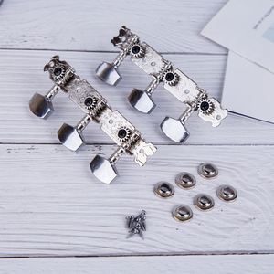 Bán buôn Acoustic Guitar điều chỉnh phím thiết lập 3L + 3R Guitar mở Knob với vít - Product Image 4