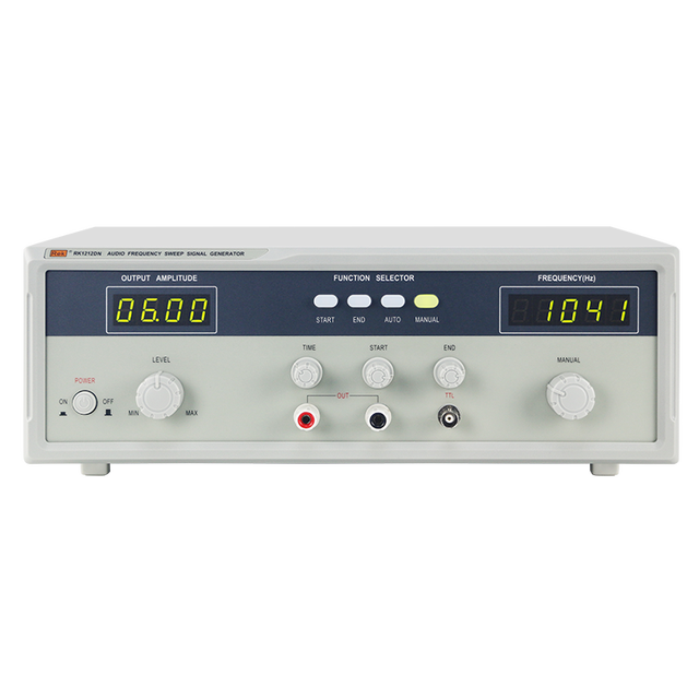 RK1212DN 40W Function Audio Sweep Signal Generator 20Hz-20KHz with 0.01Vrms Resolution 0.01-18Vrms Voltage Loudspeaker Testing