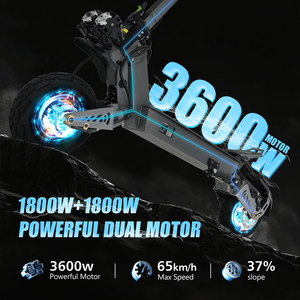 All Terrain VIPCOO VS9 <b>Scooter</b> With 60V/26AH 1800W*2 Battery 70-90KM Long Range Fat Tire VC-VS9 <b>Scooter</b> VC-VS9 - Product Image 6