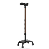 Canne de marche ultra-légère réglable en aluminium avec embouts antidérapants, autoportante, capacité de charge de 136 kg pour personnes âgées