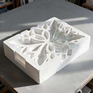 ผงยิปซัมธรรมชาติจากปารีสสำหรับทำแม่พิมพ์หล่อเครื่องประดับทอง เงิน ทองแดง อะลูมิเนียม ทนความร้อนสูง ไม่มีฟองอากาศ - Product Image 3