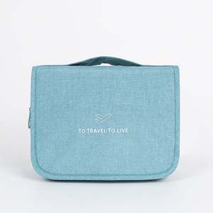 Bolsa de Maquillaje de Viaje Colgante para Mujer con Gancho, Bolsa Organizadora de Cosméticos Resistente al Agua - Product Image 4