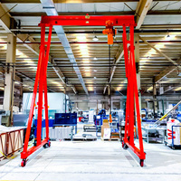 Prix du mini-grue mobile portable sans rail avec palan à chaîne électrique