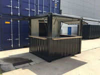 Conteneur de 10 pieds pour mini-vente pop-up : café, bar, restaurant rapide, supérette, kiosque, stand