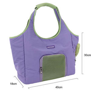 Sac de transport portable personnalisé pour animaux de compagnie, sac à bandoulière léger pour chiot et chaton, sac de voyage tendance pour chien, marque privée OEM - Product Image 6