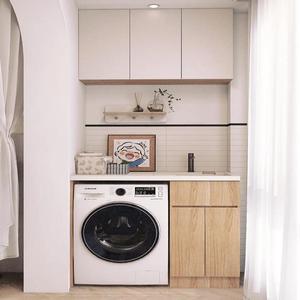 <span class=keywords><strong>Meuble</strong></span> <span class=keywords><strong>de</strong></span> balcon intégré pour buanderie, gain <span class=keywords><strong>de</strong></span> place, avec évier et emplacement pour <span class=keywords><strong>machine</strong></span> <span class=keywords><strong>à</strong></span> <span class=keywords><strong>laver</strong></span>, solutions <span class=keywords><strong>de</strong></span> rangement personnalisées en aluminium - Product Image 1