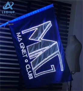 Personalizado Alta Definição 3D Efeito P20 MM LED Dance Stage Flag Programa de Controle Sem Fio para TV Shows Self-Service Business - Product Image 1