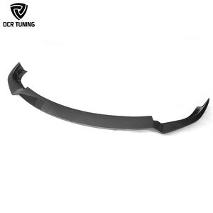 <span class=keywords><strong>2023</strong></span> + modèle X lèvre avant en Fiber de carbone sèche pour Tesla modèle X véritable carbone avant pare-chocs séparateur Kits de carrosserie décoration extérieure - Product Image 2