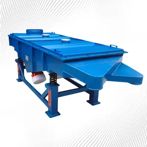 Industrial Sifters Rock Salt Linear Vibrating Screen Separator With Big Capacity