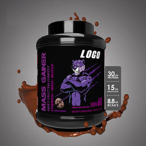 פרטי תווית למבוגרים המוני אבקת חלבון עם wpc לצמיחה שרירים ומשקל עלייה 5lb 5lb - Product Image 1