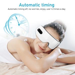 Masajeador Ocular Inteligente con Bluetooth, Instrumento para el Cuidado de los Ojos con Música, Compresa Caliente, Vibración y Masaje para Aliviar la Fatiga, Máscara para Dormir - Product Image 6