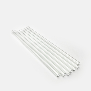 Tubo de Vidrio de Cuarzo de Sílice Fundida de Alta Pureza <span class=keywords><strong>con</strong></span> Brida para Equipos de Calderas y Reactores - Product Image 2