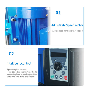 Mesin dispersi tipe tabung persegi, BNHR-400JFS frekuensi tinggi untuk pemrosesan bahan viskositas tinggi - Product Image 5