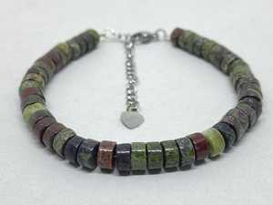 Dragon Bloodstone <b>Bracelet</b> Natural Crystal Adjustable <b>Bracelet</b> For Wedding Anniversary Meditation Healing Yoga Birthstone - Product Image 6