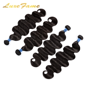 Artículo caliente cabello indio crudo Super <span class=keywords><strong>septiembre</strong></span> mejores <span class=keywords><strong>ofertas</strong></span> doble dibujado puede teñir la cutícula alineada cabello indio virgen - Product Image 4