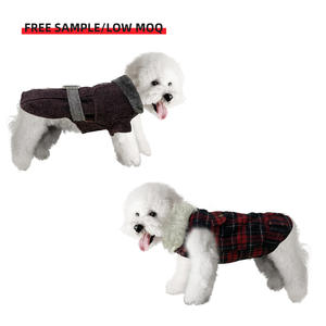 ملابس كلاب عالية الجودة متوسطة الحجم للشتاء، ملابس حيوانات أليفة قطنية قابلة للتنفس، تصميم كلاسيكي مريح ودافئ - Product Image 2