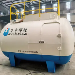 معدات مكاملة لمعالجة المياه الصرفية تحت الأرض قابلة للتخصيص للبيع المباشر من المصنع 500 م3/يوم